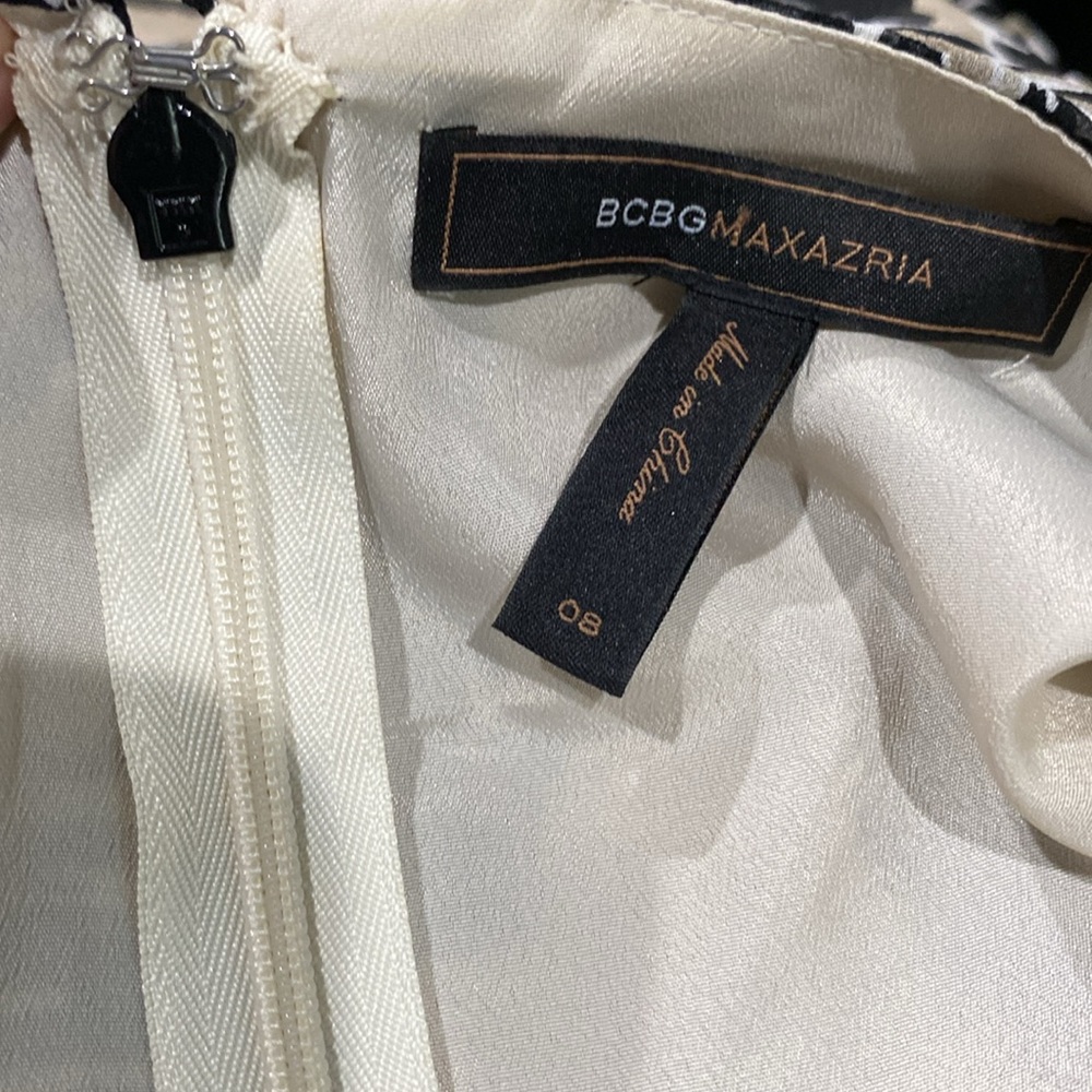 BCBG 100% Silk Maxi Dress - Picture 3 of 4